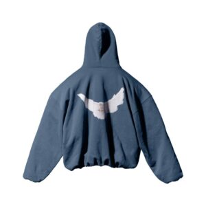 Yeezy Gap Engineered by Balenciaga Dove Dark Blue Hoodie