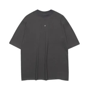 Yeezy Gap Engineered by Balenciaga Logo 3/4 Sleeve Grey T-Shirt