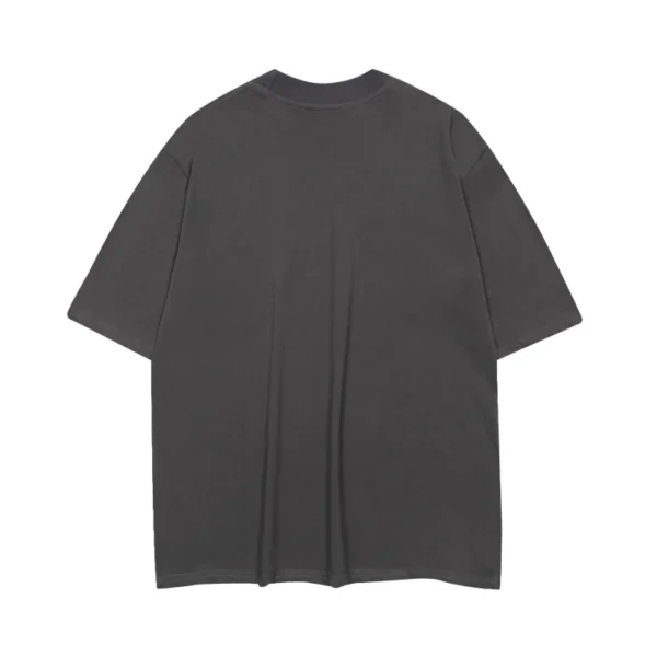 Yeezy Gap Engineered by Balenciaga Logo 3/4 Sleeve Grey T-Shirt